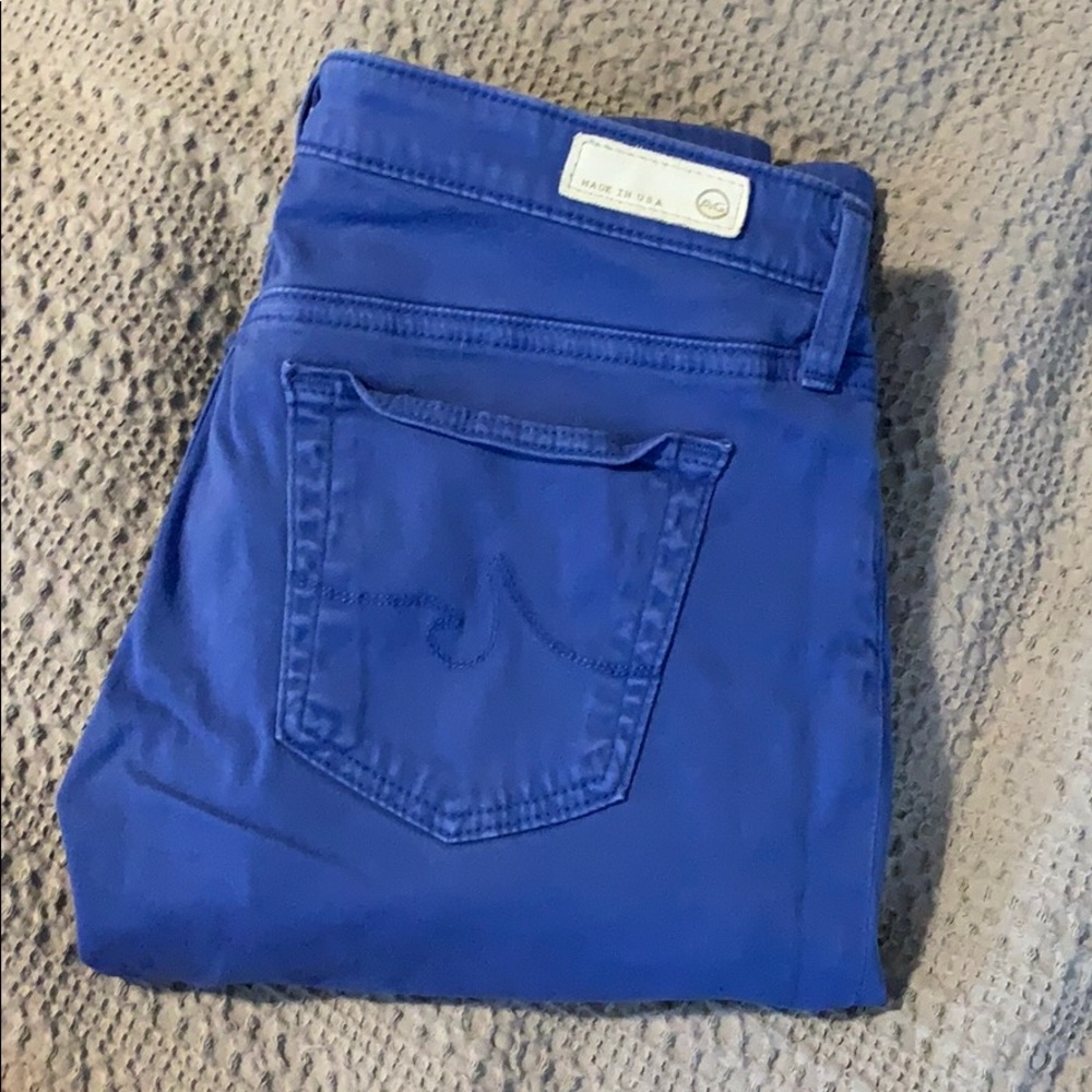 AG “the stilt” blue jeans